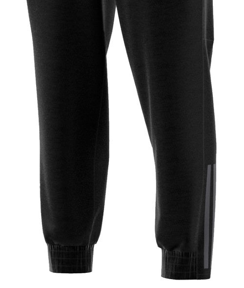 Calça de moletom masculina Adidas Team Issue preta, tamanho P