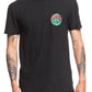 Camiseta Quiksilver Masculina Regular Fit Santa Graphic Tee Preta Tamanho XXG