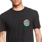 Camiseta Quiksilver Masculina Regular Fit Santa Graphic Tee Preta Tamanho XXG