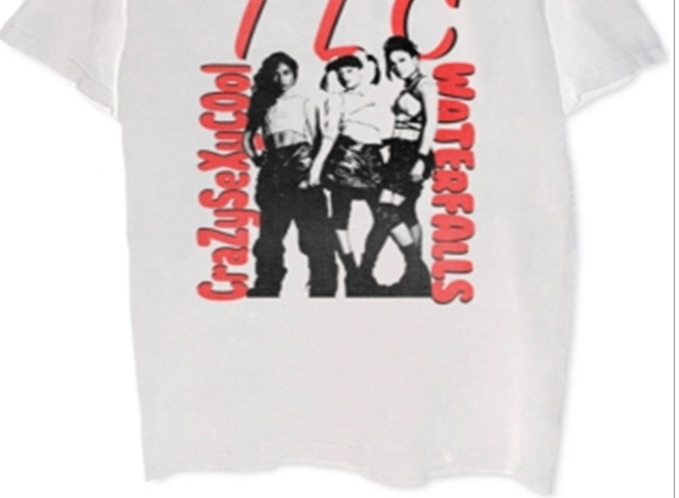 Camiseta gráfica masculina Merch Traffic, branca, tamanho extragrande