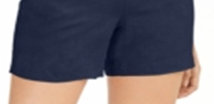 Shorts de linho feminino com cinto da INC International Concepts, azul, tamanho XX-G