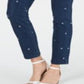 Calça jeans skinny Bristol bordada feminina Charter Club, azul, tamanho 8