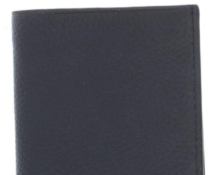 Carteira DKNY Masculina com Proteção de Dados em Couro Sintético e Bifold, Preta, Tamanho Regular