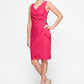 Vestido midi sem mangas Alex Evenings feminino azul tamanho 12 pequeno