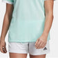 Camisa Adidas Fitness Feminina para Corrida Verde Tamanho Grande