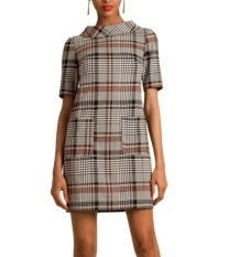 Vestido curto feminino Trina Turk Maleko, branco, tamanho 0