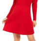 Vestido suéter canelado feminino Style &amp; Co, vermelho, tamanho pequeno P