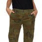 Calça jeans cargo camuflada Sanctuary feminina, verde, tamanho 26