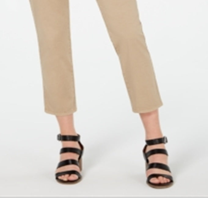Calça Chino Feminina Style &amp; Co Marrom Tamanho 4