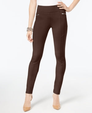 Calça Skinny Moto Feminina Inc International Concepts Marrom Tamanho 10