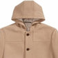 Ralph Lauren Big Boy's Plain Camel Coat Marrom Tamanho 8