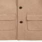 Ralph Lauren Big Boy's Plain Camel Coat Marrom Tamanho 8