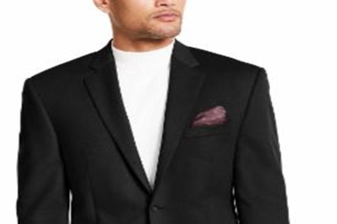 Casacos Ralph Lauren Masculinos de Abotoamento Único Preto Tamanho 50