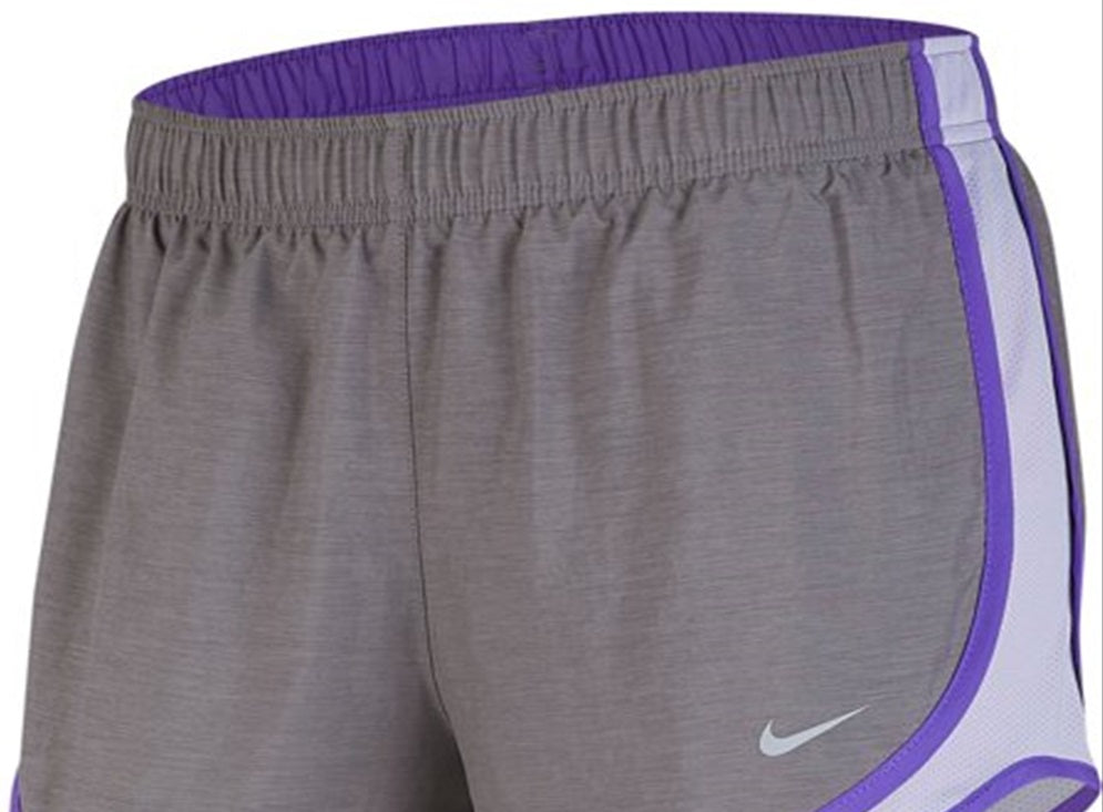Shorts de corrida Nike Tempo feminino cinza tamanho XS