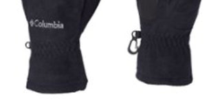Luva Columbia Thermator Feminina Preta Tamanho XL