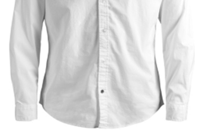 Camisa Slim Fit Masculina Jack &amp; Jones com Detalhes de Caveira Branca Tamanho X-G