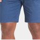 Tommy Hilfiger Calça Chino Masculina Frente Lisa Azul Tamanho 32