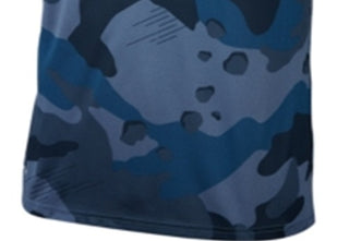 Camiseta Nike Masculina Big Tall Dry Tee Legend Camuflagem AOP Azul Tamanho Grande