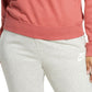 Moletom com capuz Nike Plus Color Block feminino laranja tamanho GG