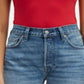 Body sem mangas Levi's feminino com cobertura total, vermelho, tamanho P