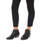 Calça jeans skinny feminina Uptown Raw Hem, preta, tamanho 14, da Style &amp; Co