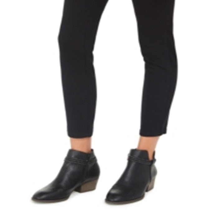 Calça jeans skinny feminina Uptown Raw Hem, preta, tamanho 14, da Style &amp; Co