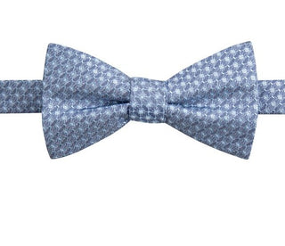 Gravata borboleta floral de seda Sinatra masculina Ryan Seacrest Distinction, azul, tamanho regular
