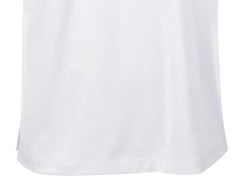 Camisa polo masculina de manga curta com estampa de ombro Attack Life By Greg Norman, branca, tamanho pequeno