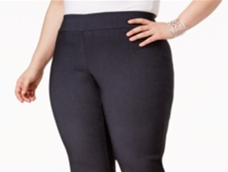 Calça Capri Feminina JM Collection Azul Tamanho 0X