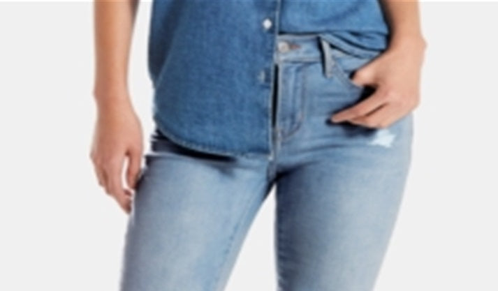 Bermuda Levi's Feminina Azul Tamanho 31