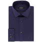 Camisa social masculina DKNY Slim-Fit Performance Stretch Solid Azul Tamanho 15 32/33