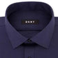 Camisa social masculina DKNY Slim-Fit Performance Stretch Solid Azul Tamanho 15 32/33