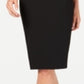 Vestido tubinho com estampa de blocos de cores e ombro de fora Calvin Klein feminino, preto, tamanho 6