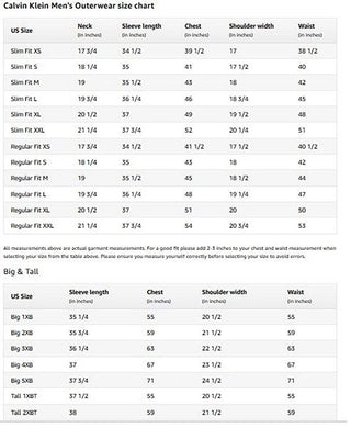 Calvin Klein Casaco Masculino Slim Fit Down Inverno Azul Tamanho Pequeno