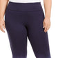 Leggings femininas plus size Ideology com tie-dye e desfocadas, roxas, tamanho 1X