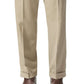 Calça Dockers Masculina Comfort Relaxed Plissada com Punhos Caqui Stretch Tamanho 40X30