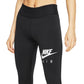 Calça Nike Air Graphic Fast 7/8 Feminina Preta Tamanho XS