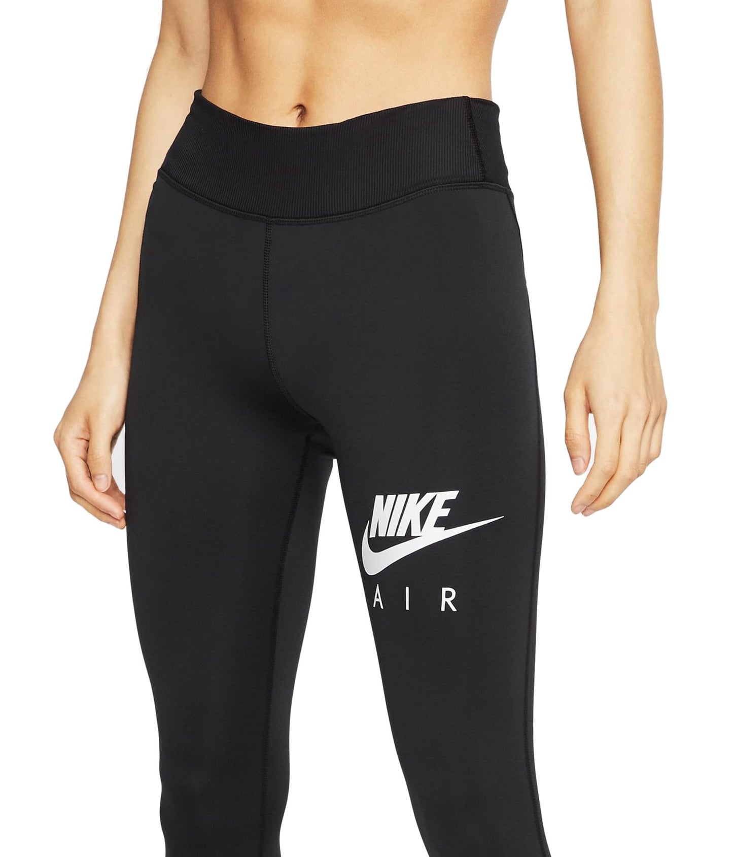 Calça Nike Air Graphic Fast 7/8 Feminina Preta Tamanho XS