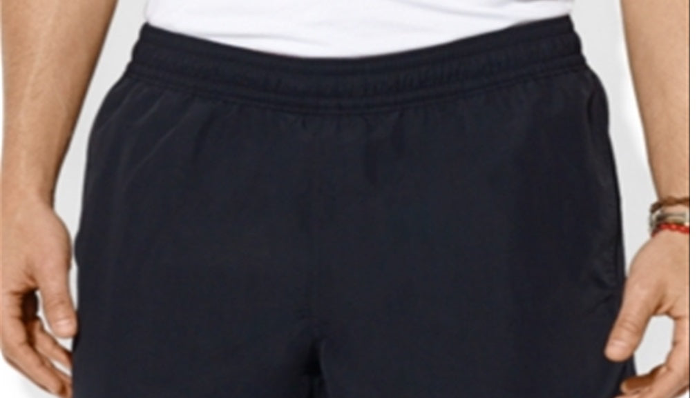 Ralph Lauren Boxer de Natação Havaiano Masculino Preto Tamanho Médio