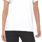 Camiseta Levi's Feminina Batwing Logo Cotton Cities Branca Tamanho X-G