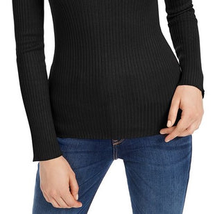 Suéter Planet Gold Juniors com cadarço e gola alta, preto, tamanho X-S