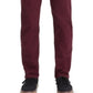 Calça jeans Levi's 511 Slim Fit Commuter masculina, vermelha, tamanho 33x32