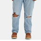 Calça Jeans Levi's 541 Athletic Taper Masculina Azul Tamanho 50X30
