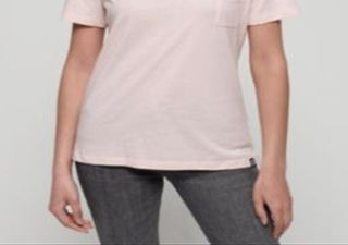 Triko feminino Superdry 'Ol' Rov Vel.Pink tamanho 12
