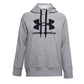 Under Armour Rival Logo Fleece Hoodie Feminino Cinza Tamanho P
