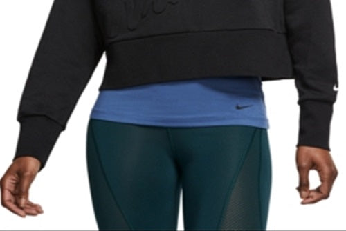 Moletom Nike Fitness Workout Feminino Preto Tamanho X-G