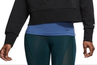 Moletom Nike Fitness Workout Feminino Preto Tamanho X-G