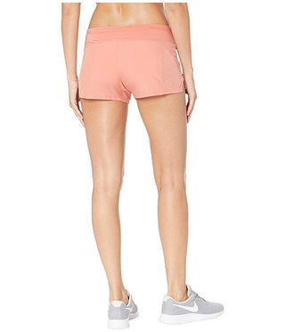 Shorts de corrida Nike Fitness feminino vermelho tamanho grande