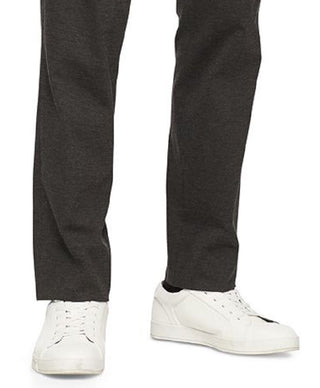 Calça jogger Calvin Klein masculina slim fit, cinza, tamanho médio