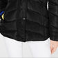 Madden Girl Jaqueta Puffer Feminina Infantil de Inverno, Preta, Tamanho 2XL
